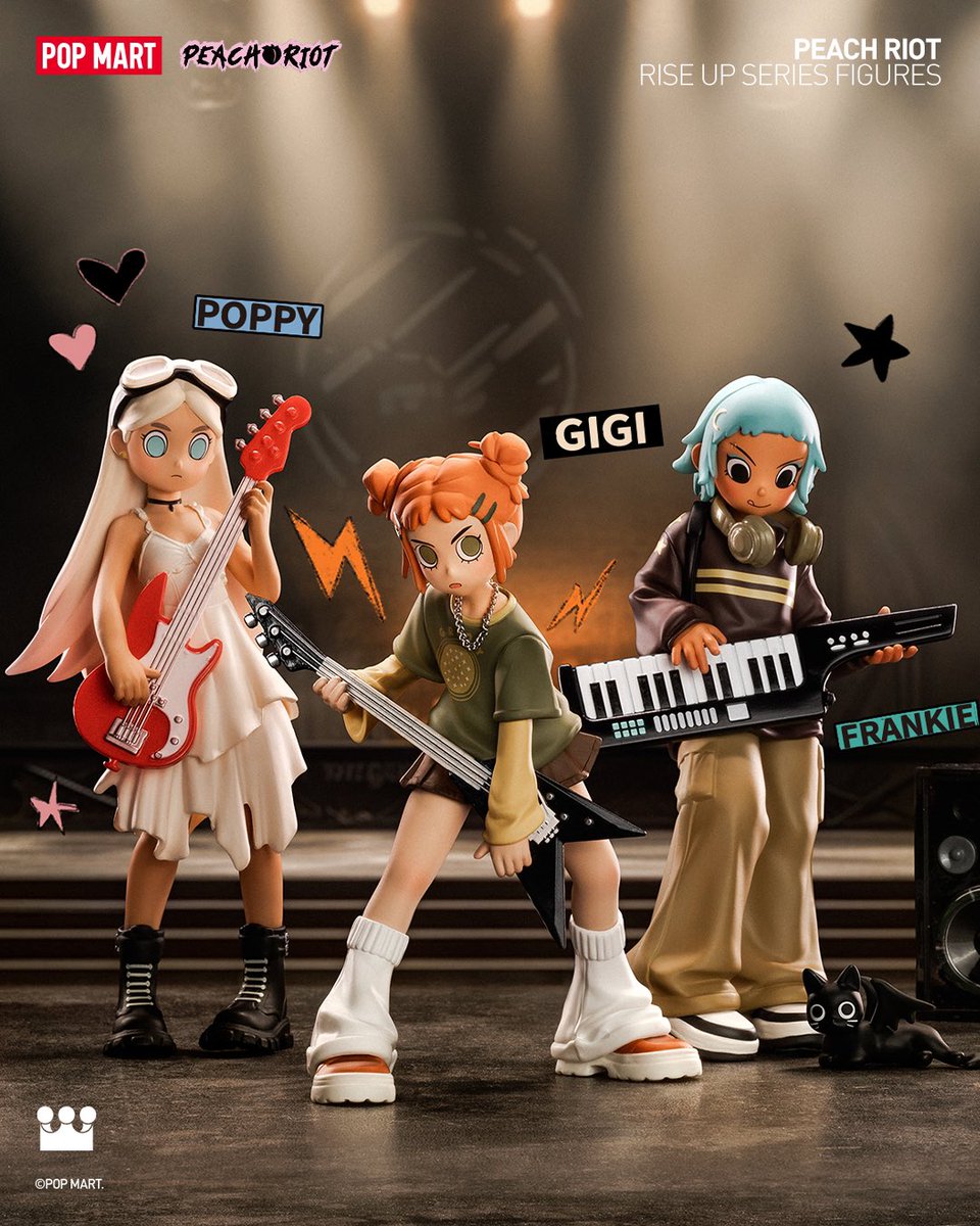 🆕 Peach Riot Rise Up シリーズ POP MARTの新しい仲間 Peach Riotが