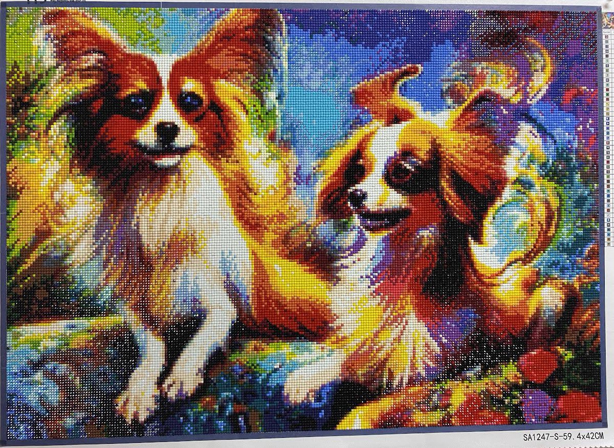 Happy Paint ダイヤモンドアート A2 姫 人魚 お洒落／1456 Happy Paint