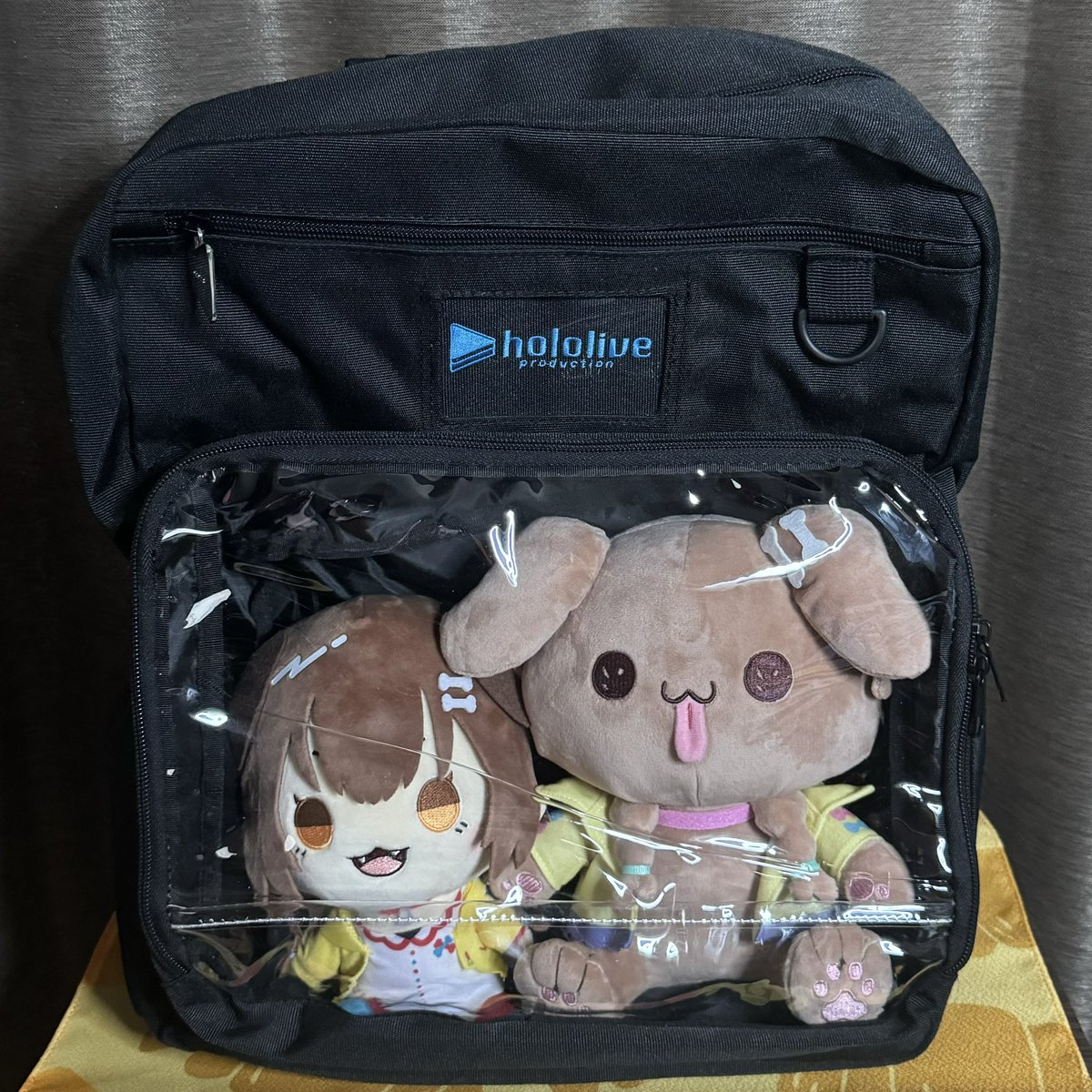 ホロ活BIGウィンドウリュック届いた〜！ そうそう欲しかったのはこれ