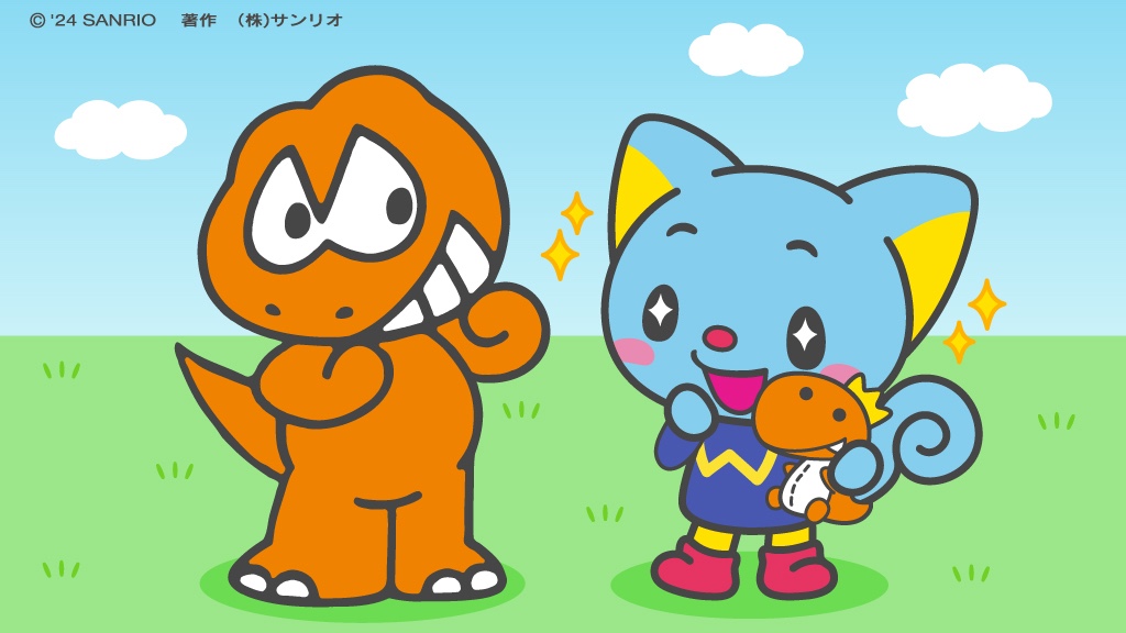 エディ「Wow！キミ、エディのぬいぐるみと似ているね！とっても