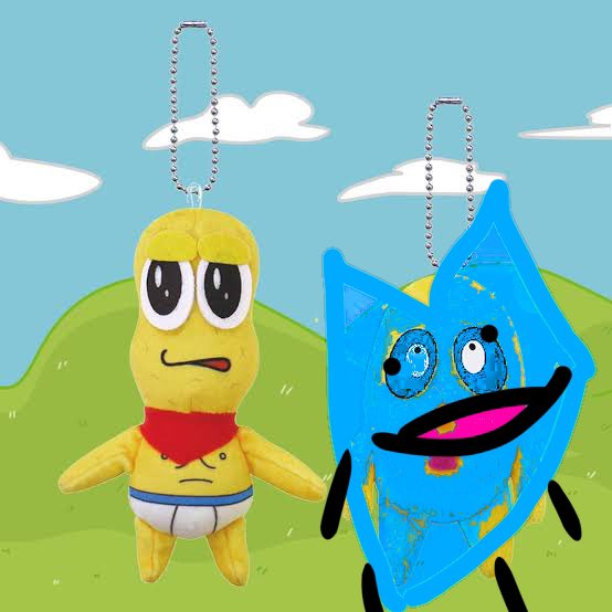 びわ湖くんグッズ新しいのどれがほしい？ ①パペット ②デカめの