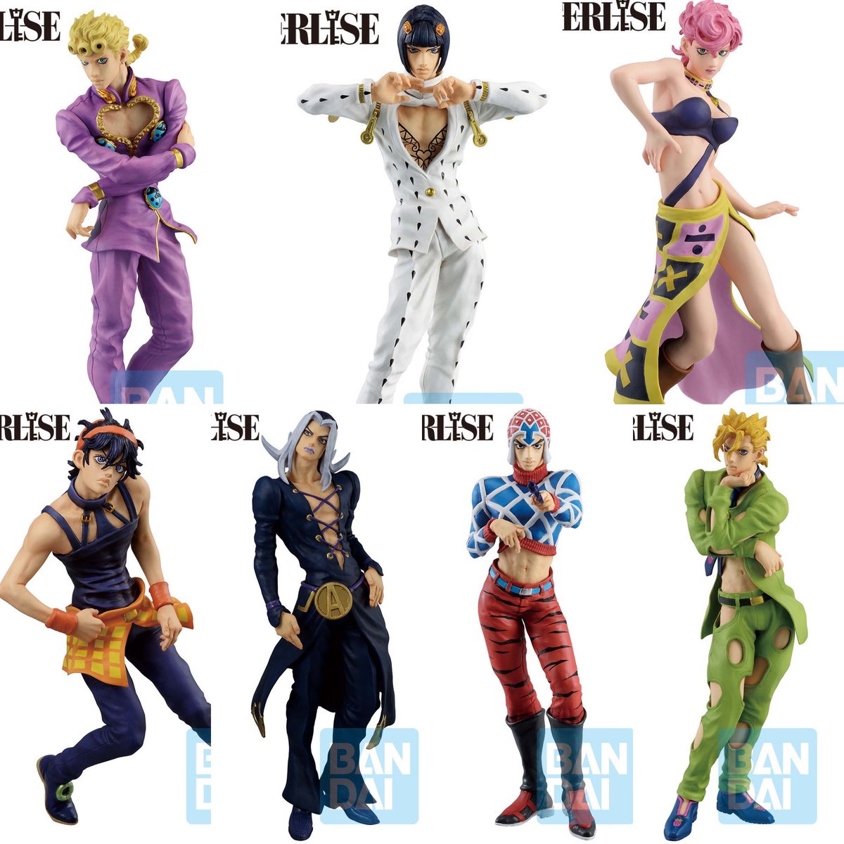 一番くじ ジョジョの奇妙な冒険 GOLDEN WIND 発売日：2024年10月下旬