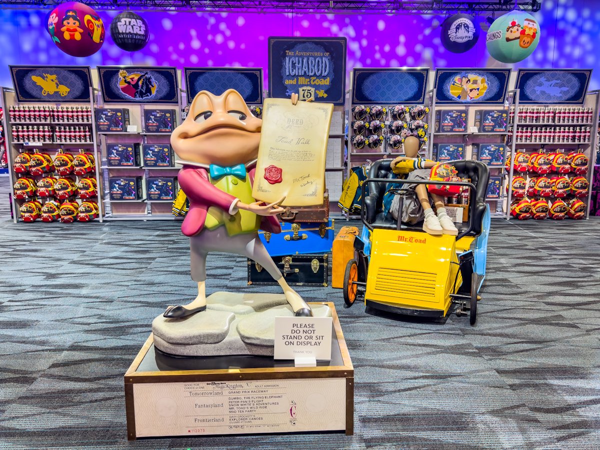 D23マーケットプレイス 『イカボードとトード氏』75周年記念グッズ