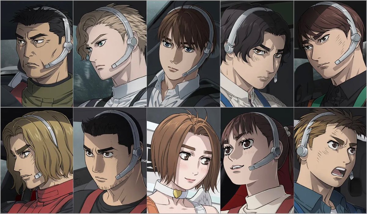 今期は #ダンダダン と #MFゴースト 2期の2作品で #恩田尚之 が