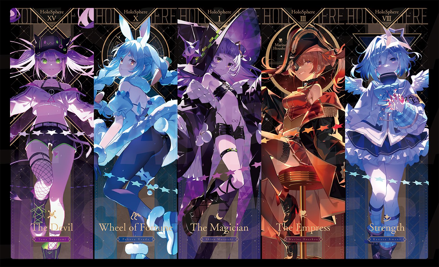 混沌の女神様 スリーブプレイマット 白上フブキフブキングダムK4B 混沌