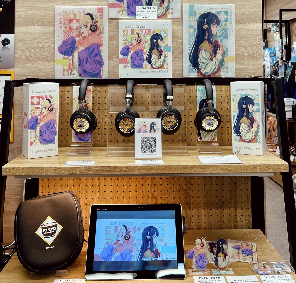 新品 ワイヤレスヘッドホン・スタンド ANIMA AOW03 リコリス・リコイル