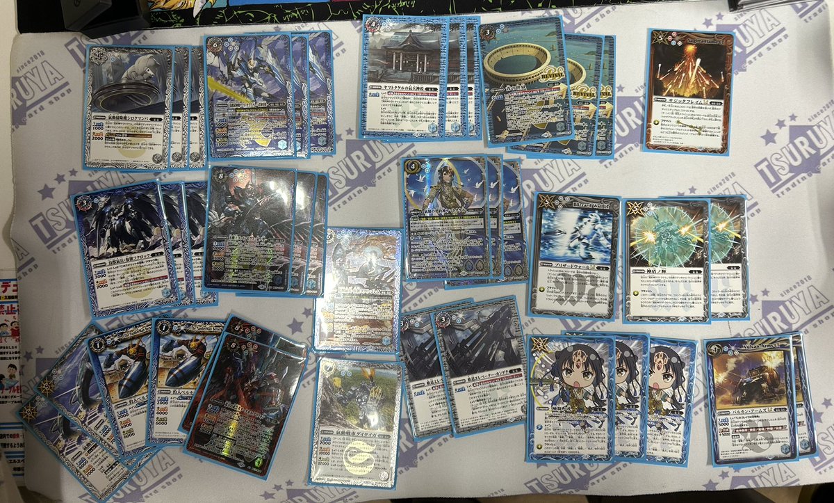 20時より開催した、バトルスピリッツ ショップ大会の優勝デッキです