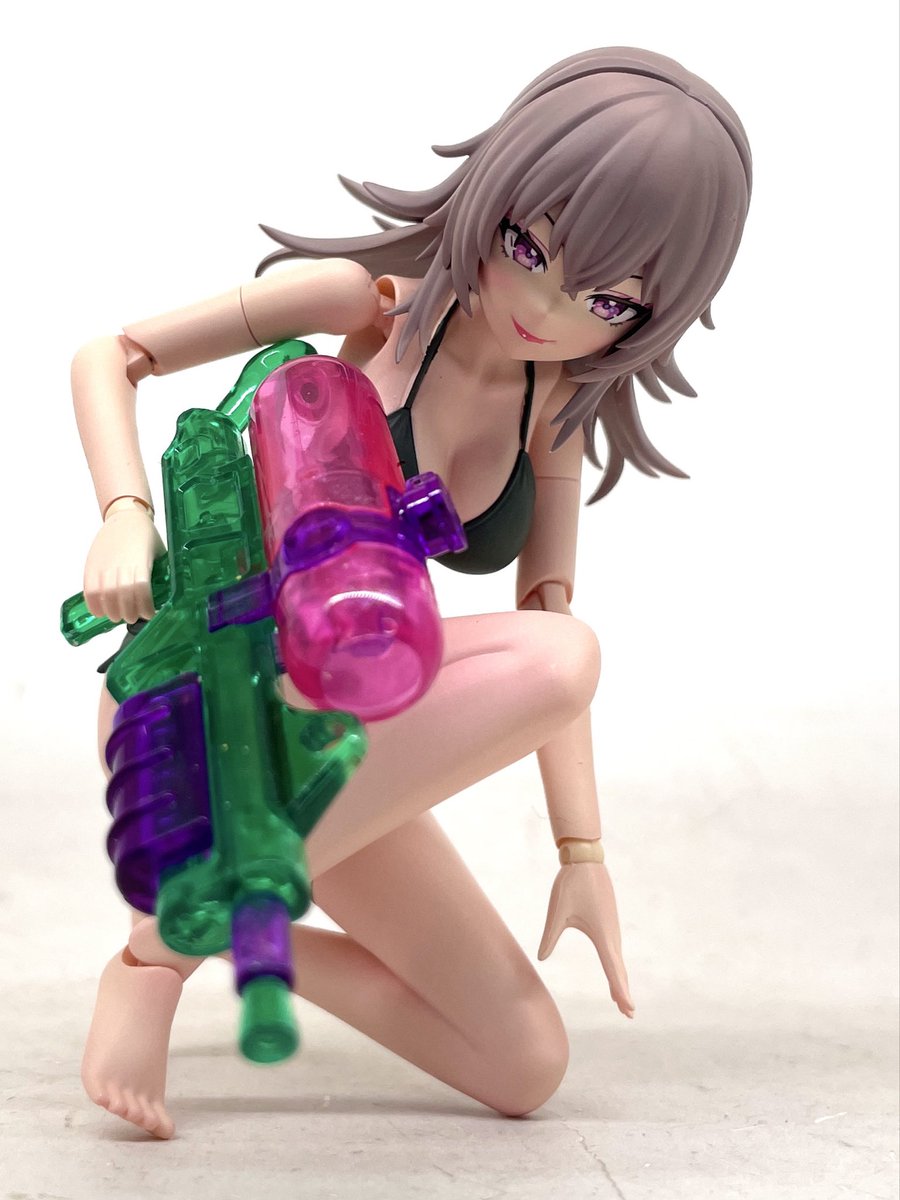 創彩少女庭園 一条 星羅【水着】ヘアアレンジVer.をウルフさんカラーで