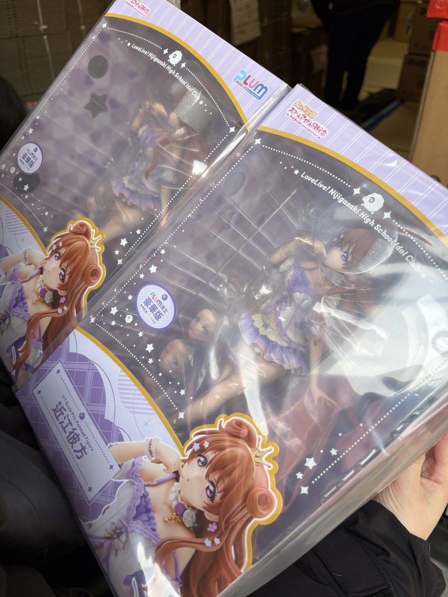 1/7スケールフィギュア 近江彼方」 出荷作業中‼️💜🐏💤 間も無く皆様