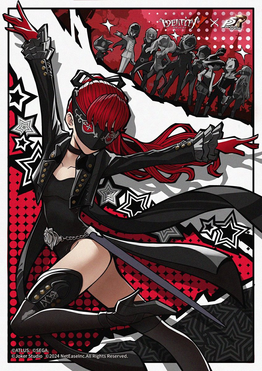 第五人格×#P5R コラボ第2弾 SSR衣装‐芳澤かすみ＆SSR衣装‐Violetが