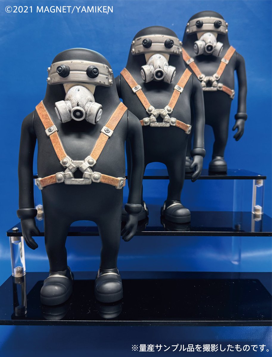 JUNK HEAD」登場の「3バカ」 1/1ソフビフィギュアの予約は11/8まで