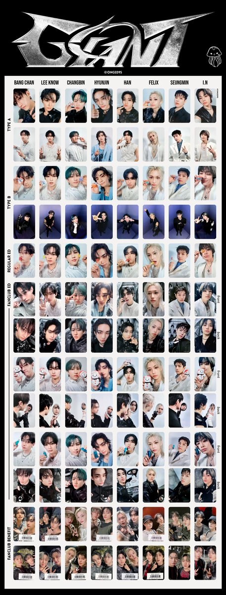 StrayKids スキズ ハン GIANT ソニミュ FC購入特典 トレカ Stray Kids『GIANT』Special Site