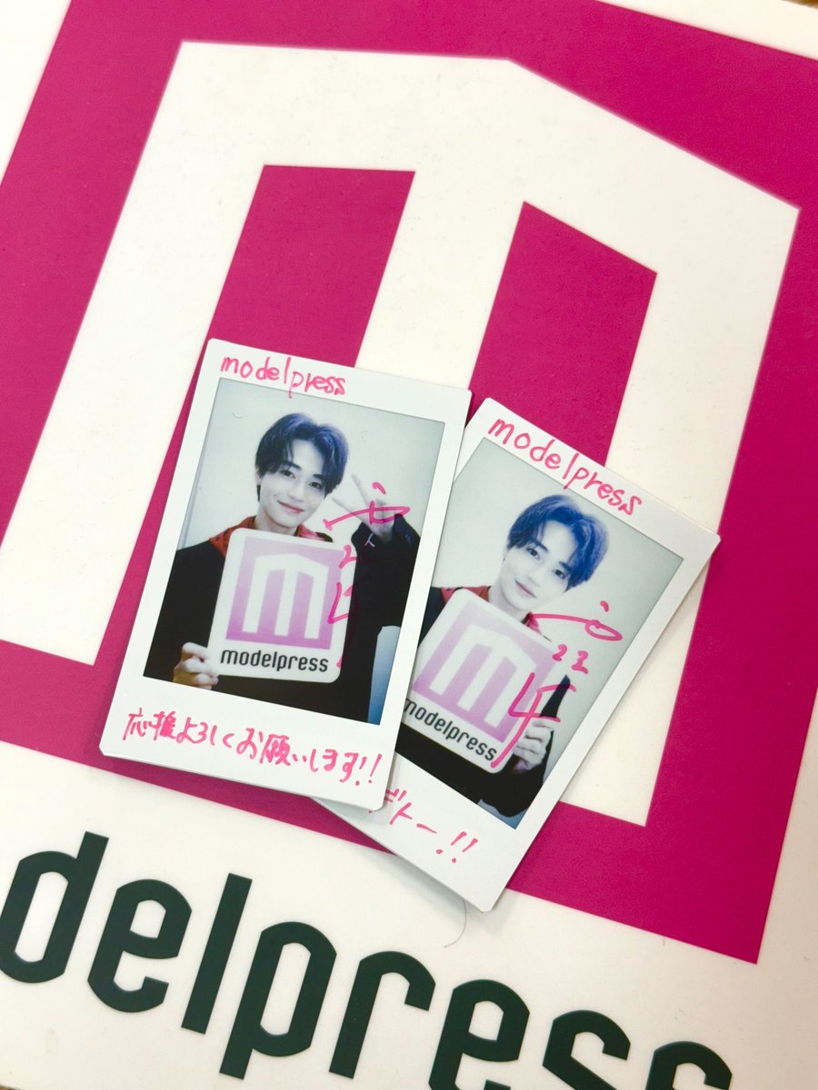 ⚠あす12/2（月）正午〆切】 西垣匠さん サイン入りチェキを2名様に