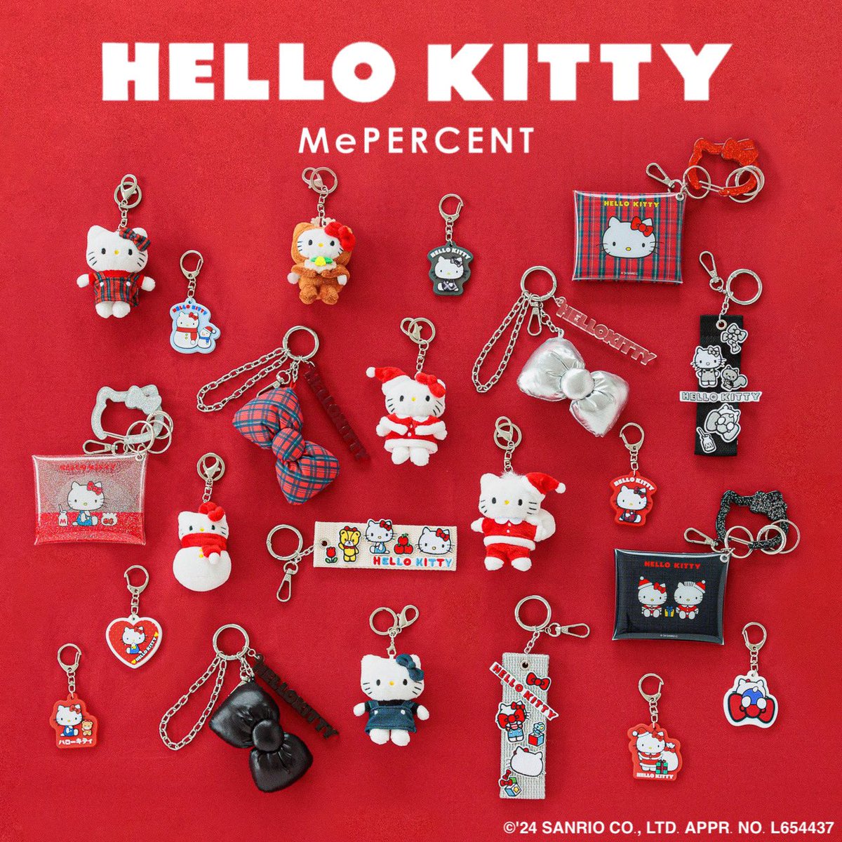コラボアイテム販売決定‼︎》 Me%とHELLO KITTYがコラボ！ ◇販売日
