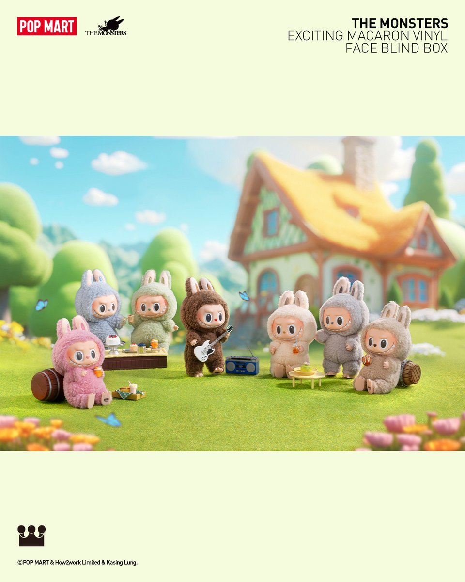 THE MONSTERS Exciting Macaron ぬいぐるみ シリーズ 購入抽選券