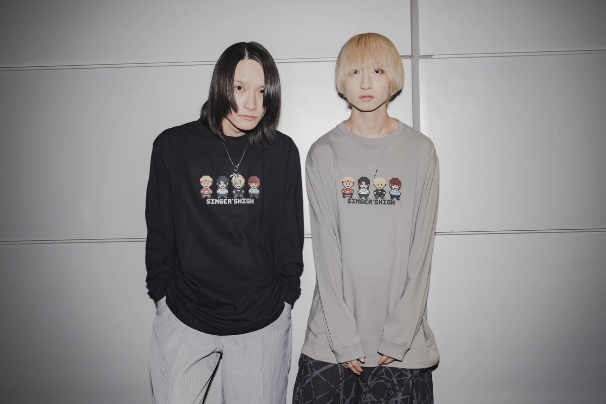 タオル、Tシャツのドット絵デザイン可愛すぎるんやけど？？！