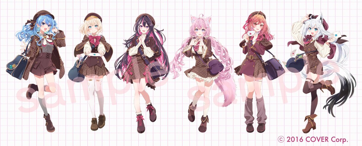 ホロライブバレンタイン ～Message for You～』にて立ち絵イラストを