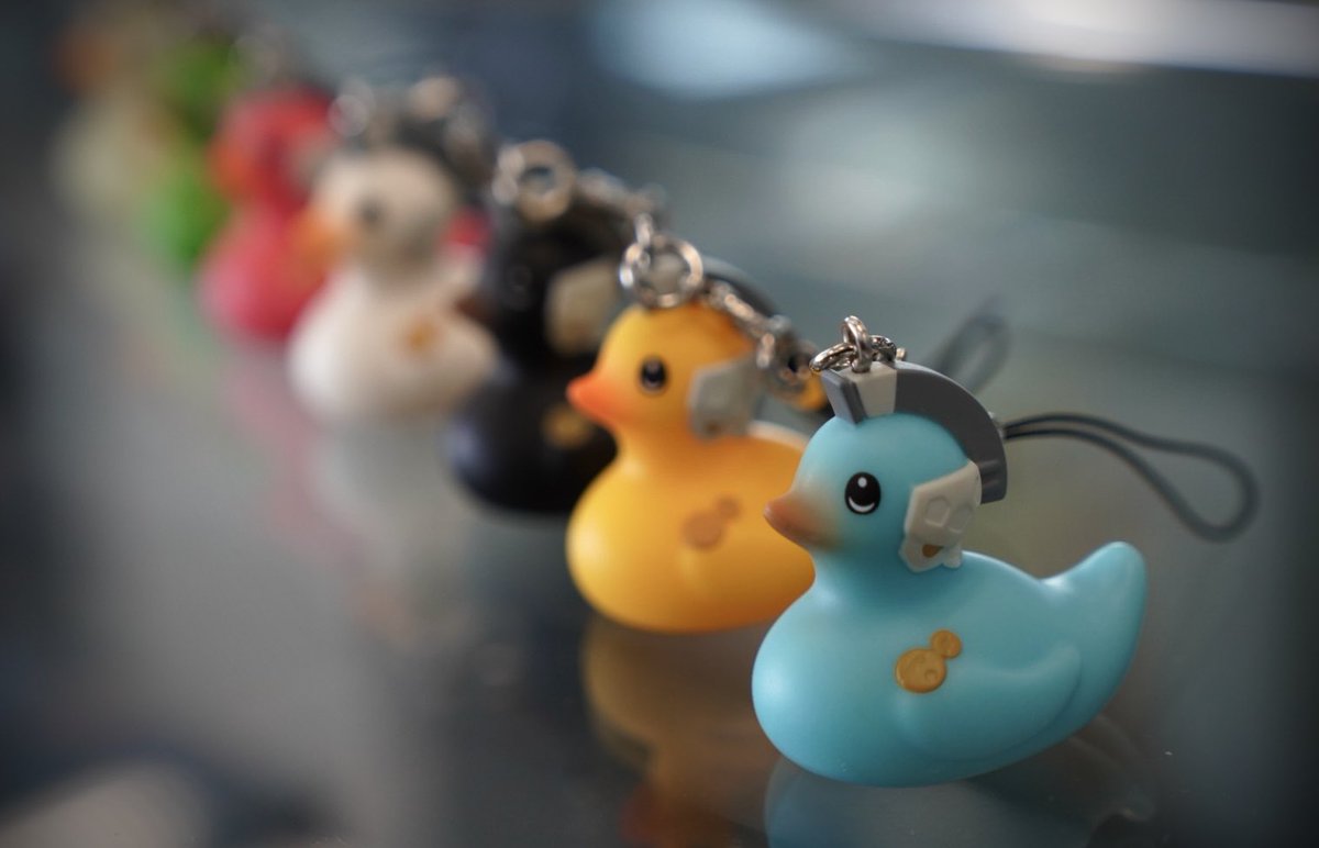 アヒルーデンス ソフビストラップ サンプル来た！これは可愛い