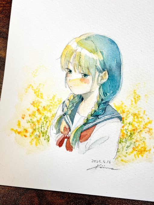 青瀬きいろのイラスト