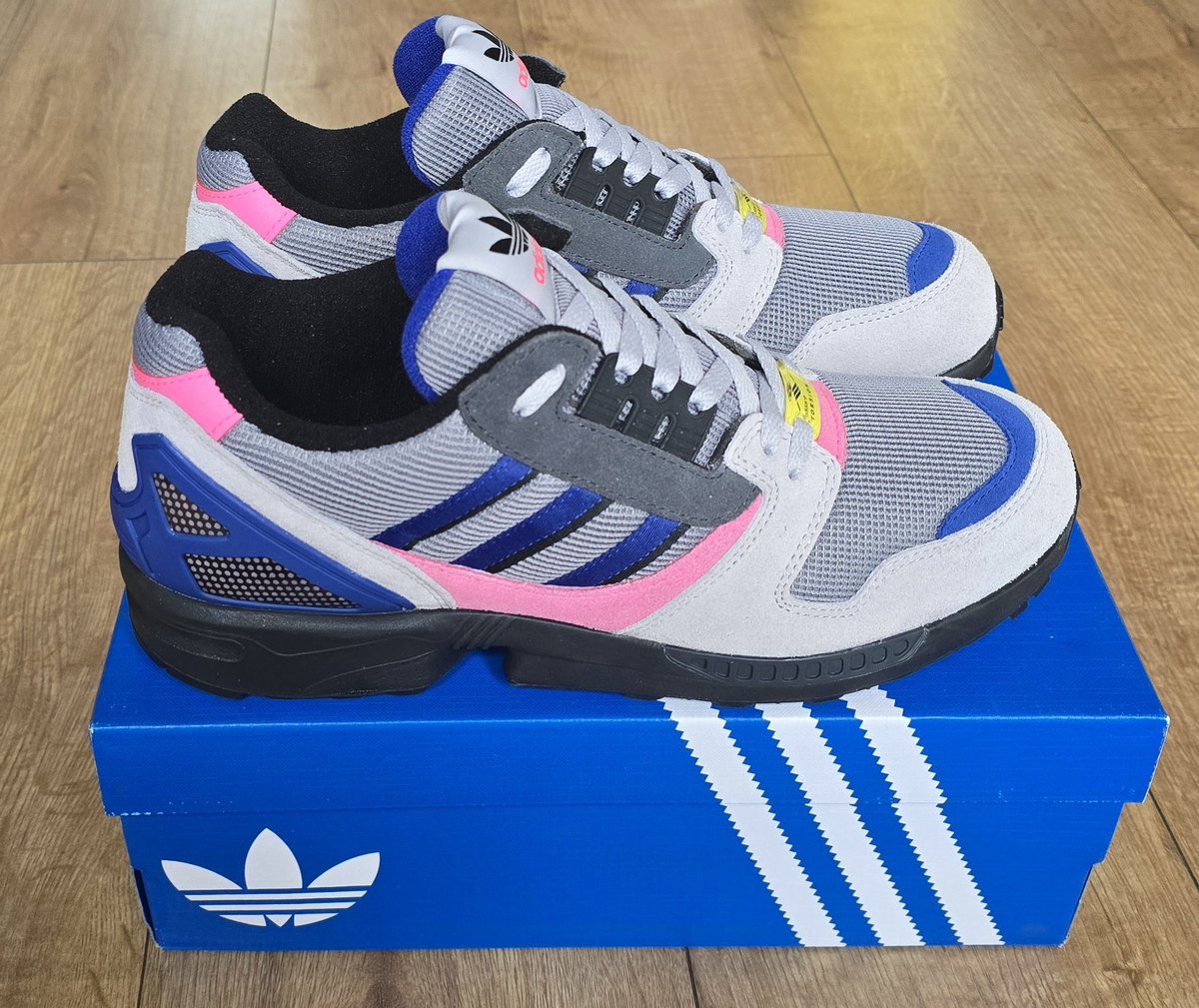 adidas ZX 8000 (GRETHR/SELUBL/LUCPNK) KI1377 (Released 30th Jan 2026)