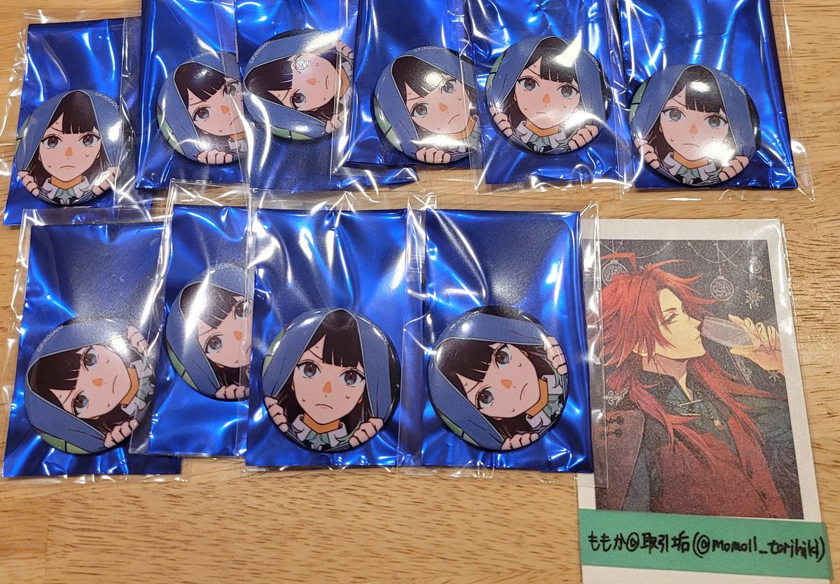 交換/譲渡】オトメイト オトスト OVER REQUIEMZ オバレク 缶バッジ