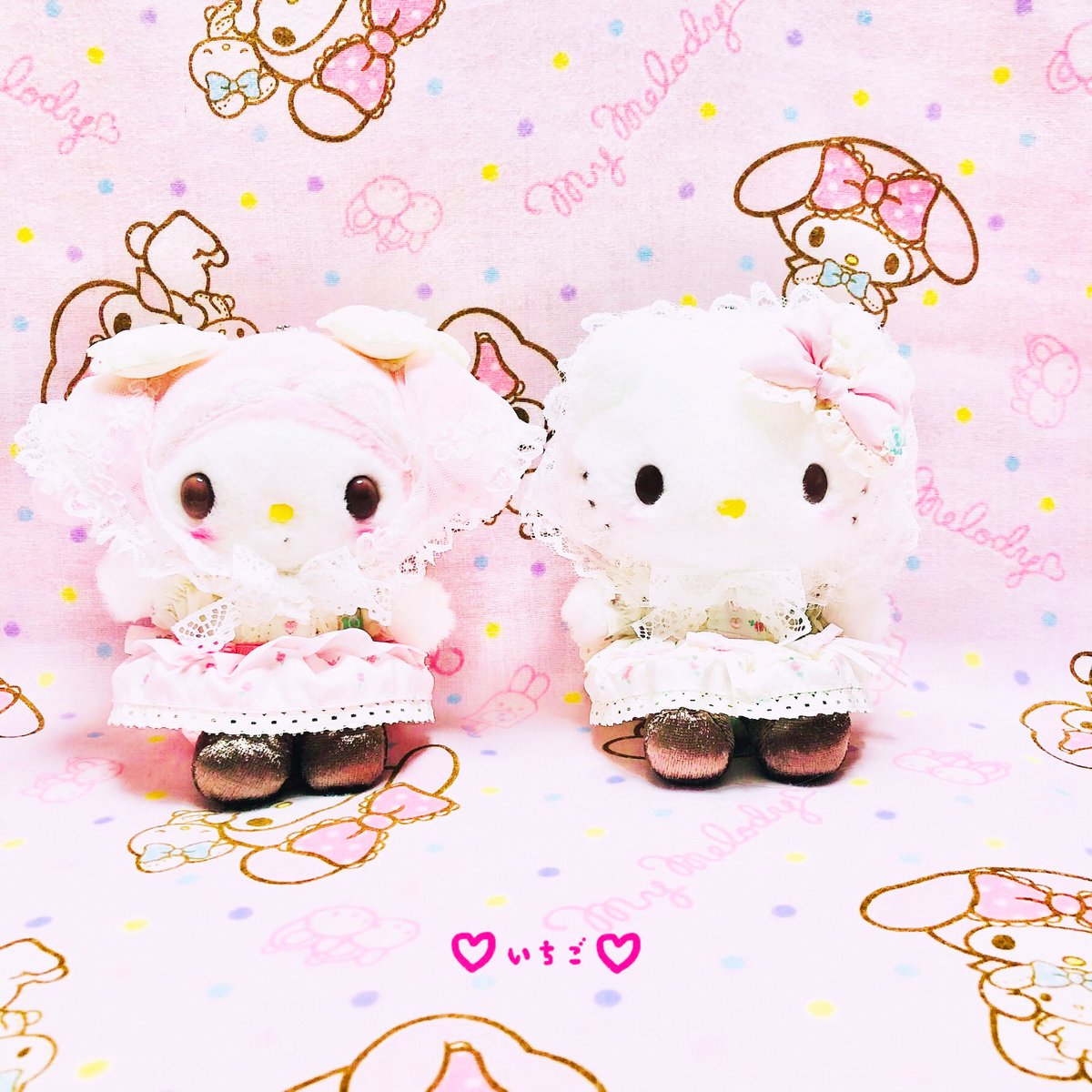 マイメロディ & ハローキティ フォレストレース♡ふんわり春めいて