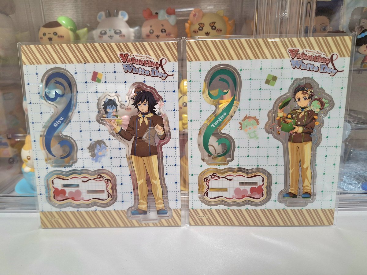 鬼滅の刃 バレンタインアクスタ 炭治郎と義勇🎉