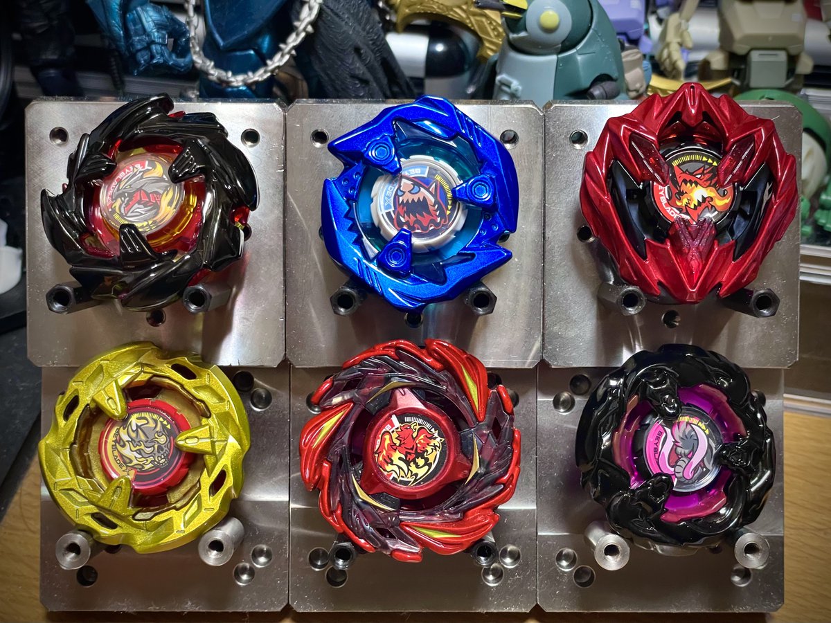 20個買って3セット＋αと言った感じ 黒コバルトドラグーン：4 青