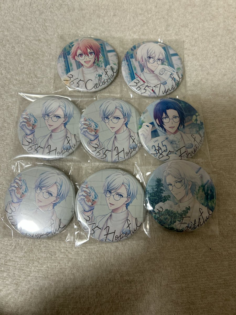 譲渡 アイドリッシュセブン アイナナ DHC缶バッジ 譲 陸 天 一織 壮五