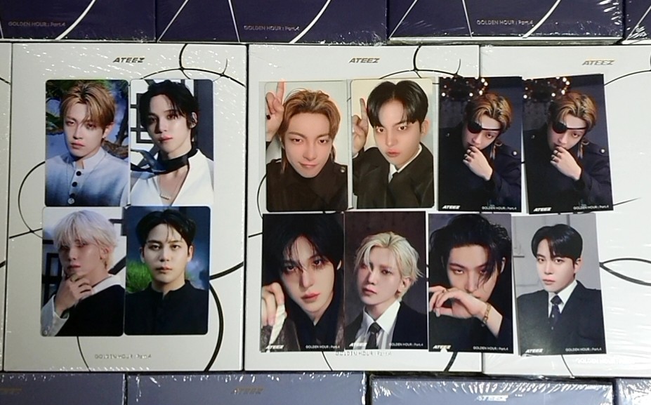 ATEEZ GOLDEN HOUR : Part.4 タワレコ 楽天 特典 【譲】 画像1⃣ 【求