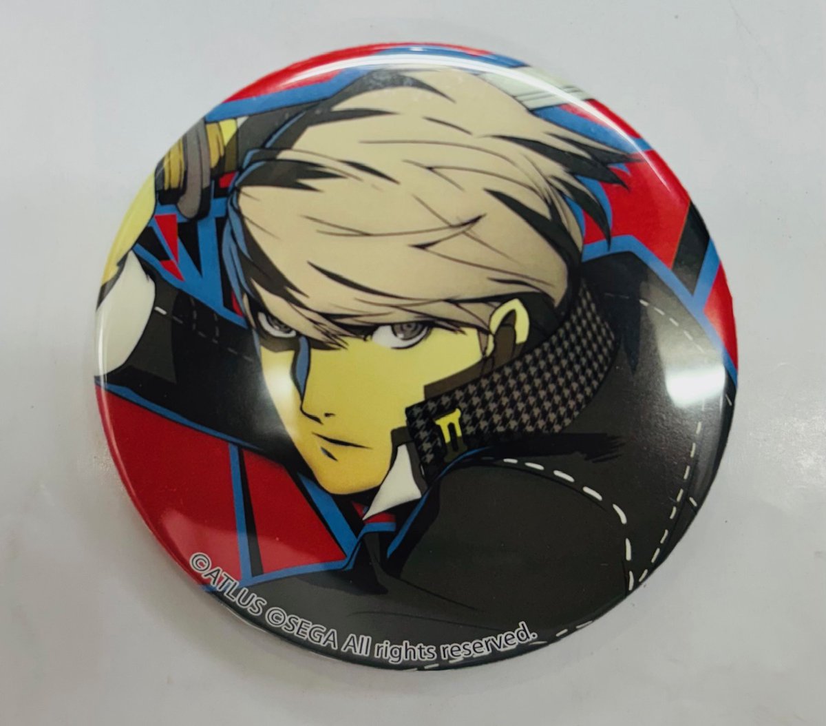 info＞ #ペルソナ4 P4U2 LHPコラボの缶バッジ 主人公さん入荷してます