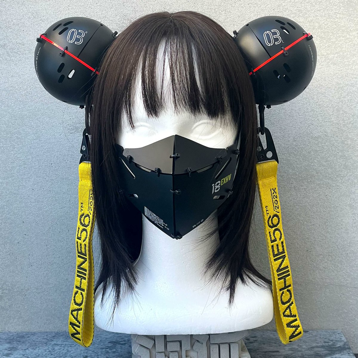 中央町戦術工芸ツインオーブ型カチューシャ