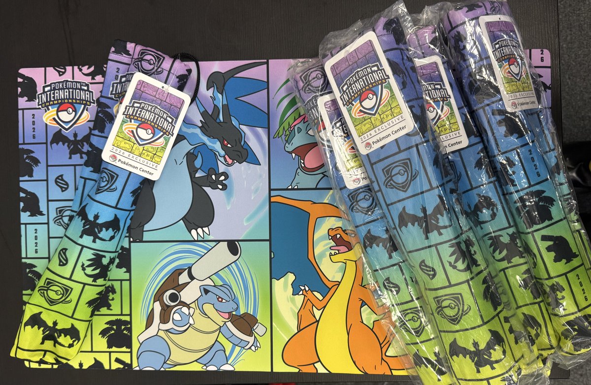 2026ロンドンEUIC限定プレイマット お買取させて頂きました‼️ 珍しく