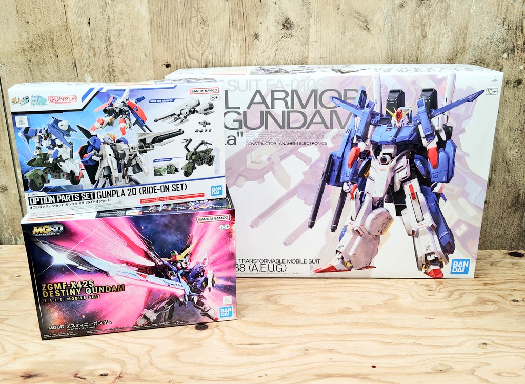 ホビーコーナーより、 明日2月21日(土)発売の商品のお知らせ✨ ・MG 1