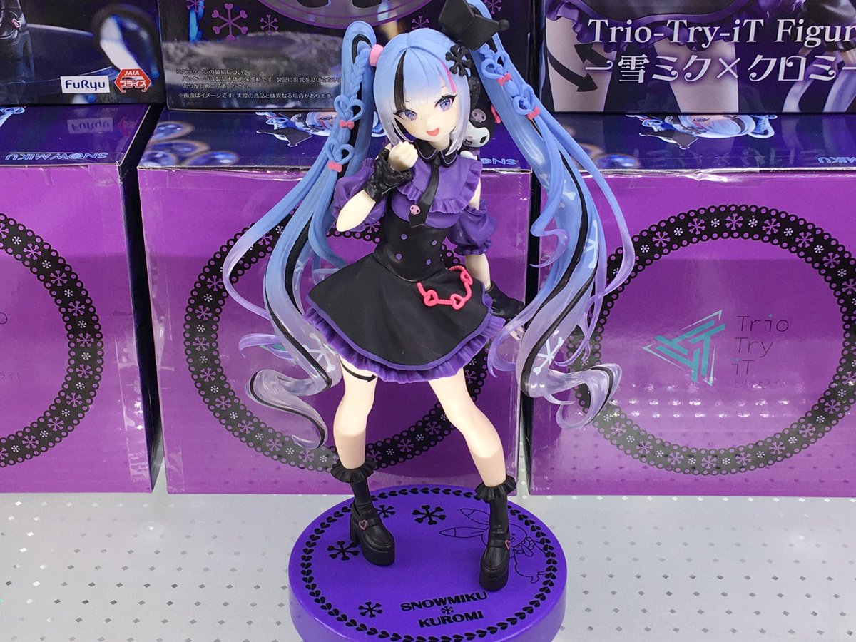 プライズ】 『 雪ミク×クロミ Trio-Try-iT Figureー雪ミク×クロミー