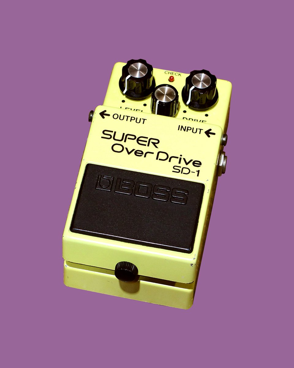 入荷情報】BOSS SD-1 SUPER OverDrive ――1981年からロングセラーを誇る
