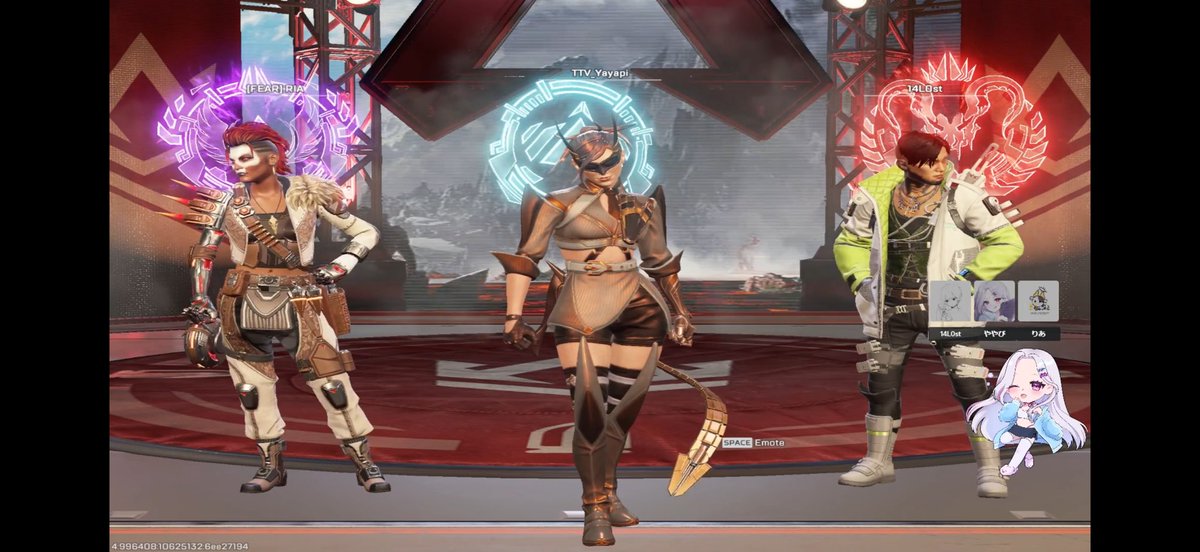 6位だったぁぁ!!!!他のチームも猛者揃いで戦うのも視点も見てて