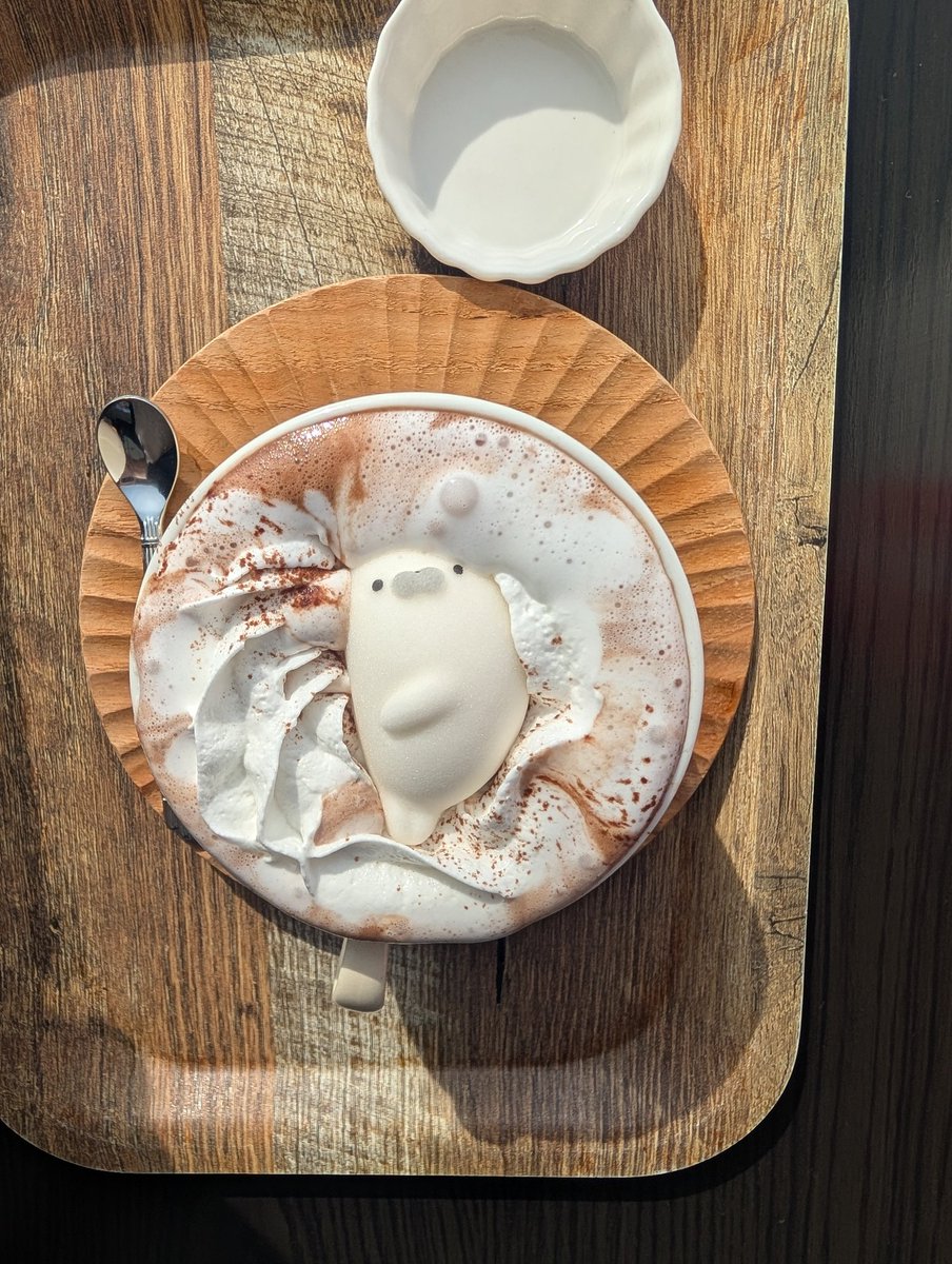 去年閉店時間過ぎてて断念したもちもちあざらしくんマシュマロ今回は