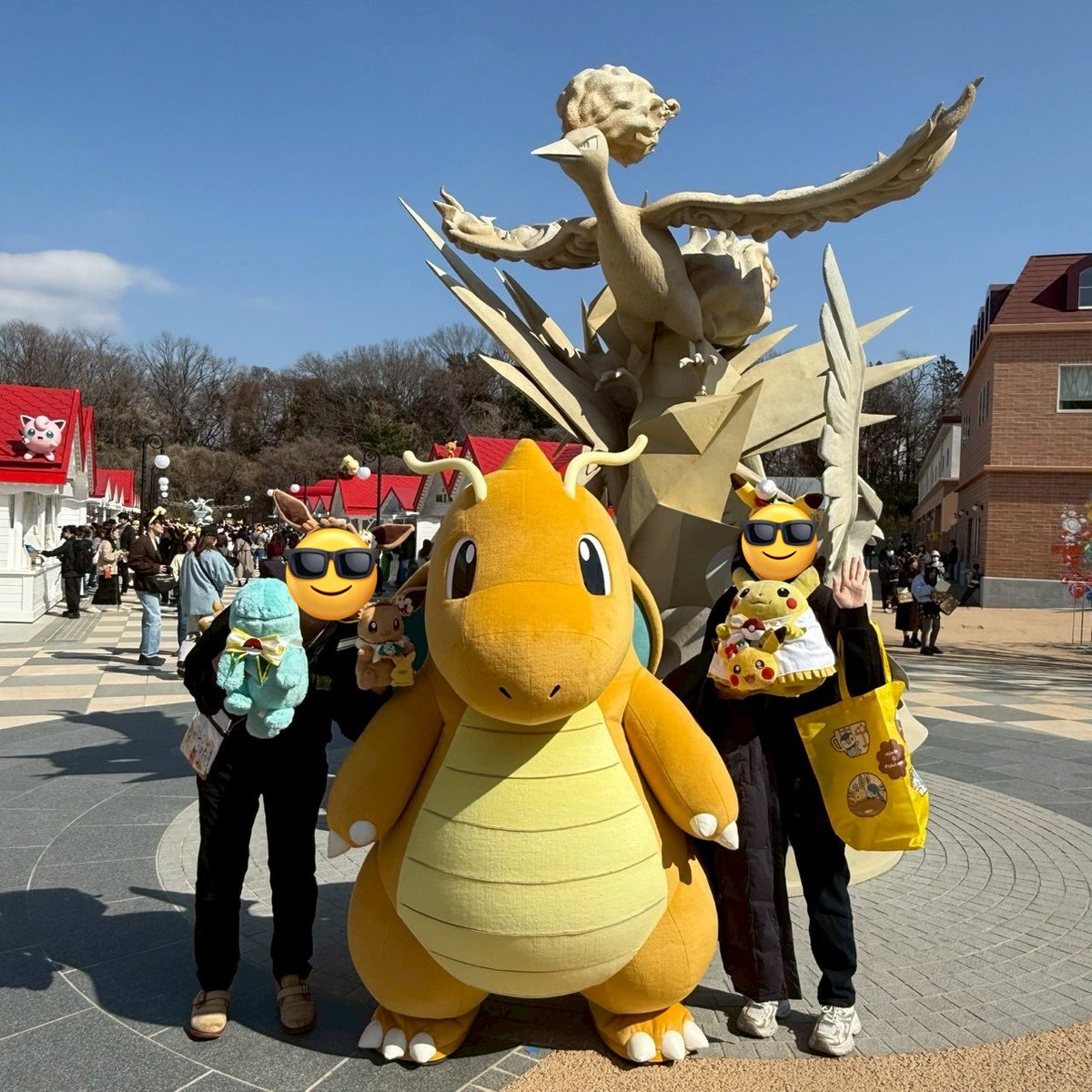 野良グリもろもろ！ カイリューが棒立ちなの草 ピカチュウがうちの