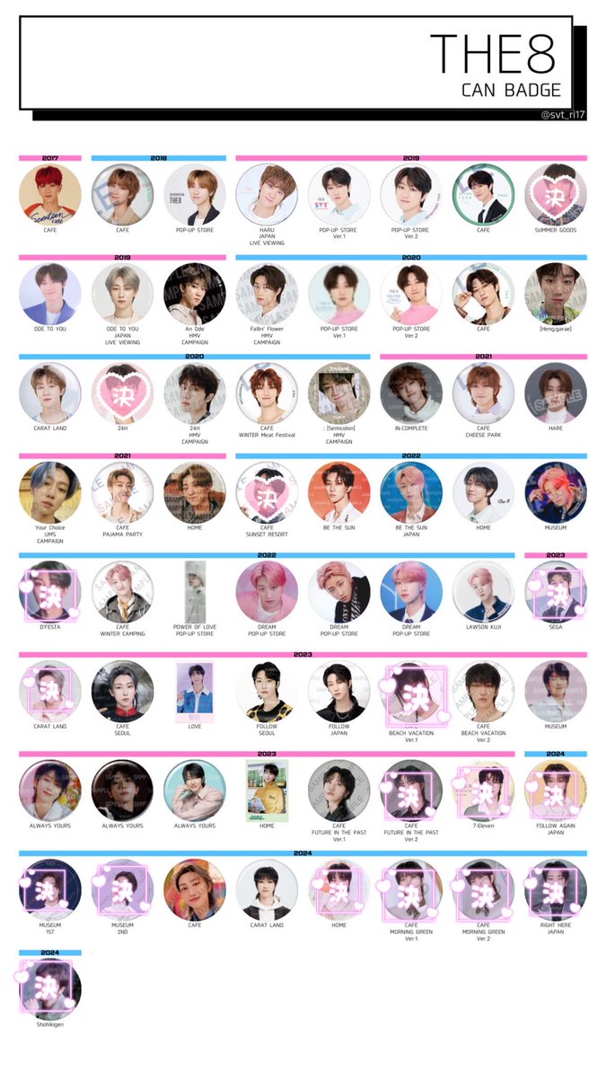 🎀SEVENTEEN セブチ 交換 缶バッジ グッズ カフェ 特典 ꒰求꒱ミンハオ