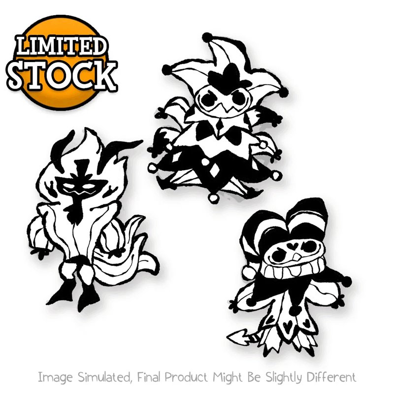 📢New Sketchy Pin Sets ARE HERE! ✨ Limited Stock Available