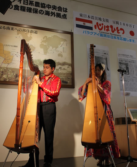 パラグアイの民族楽器「アルパ」 : ちこり村