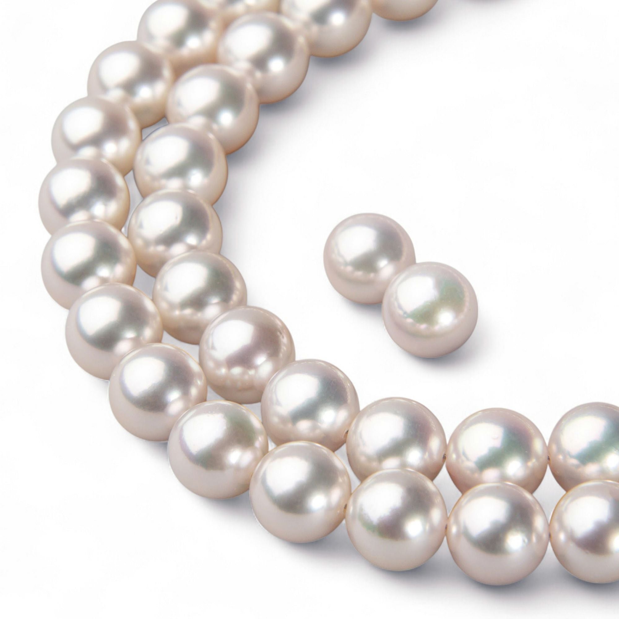 オーロラ花珠真珠 ペンダントトップ 8.5-9.0mm PT900 | 花珠真珠ペンダント