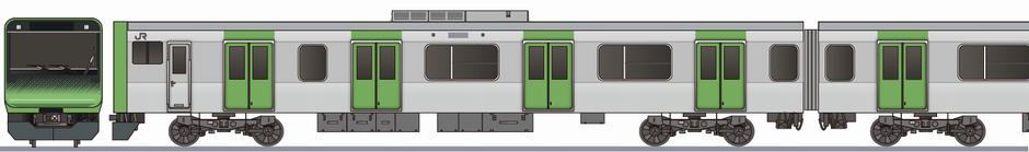 JR東日本 E235系0番台 山手線のペーパークラフト | ぺぱるねっと