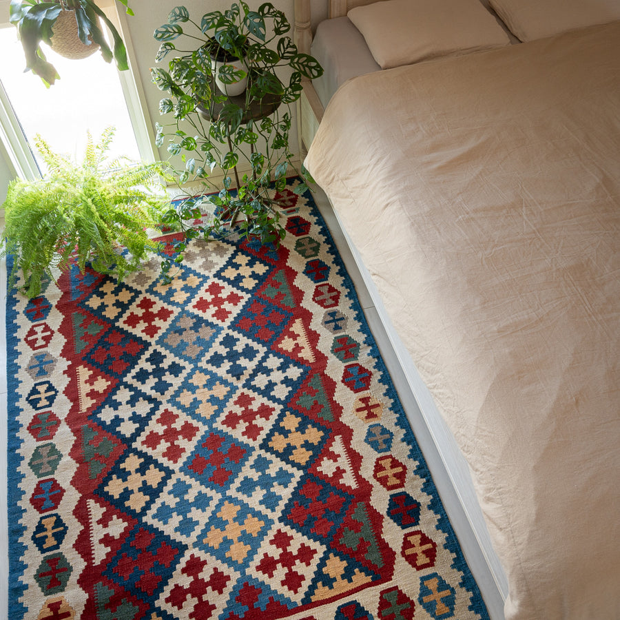 ペルシャ手織りキリム ラグサイズL (約130×200cm） – Persiadirect