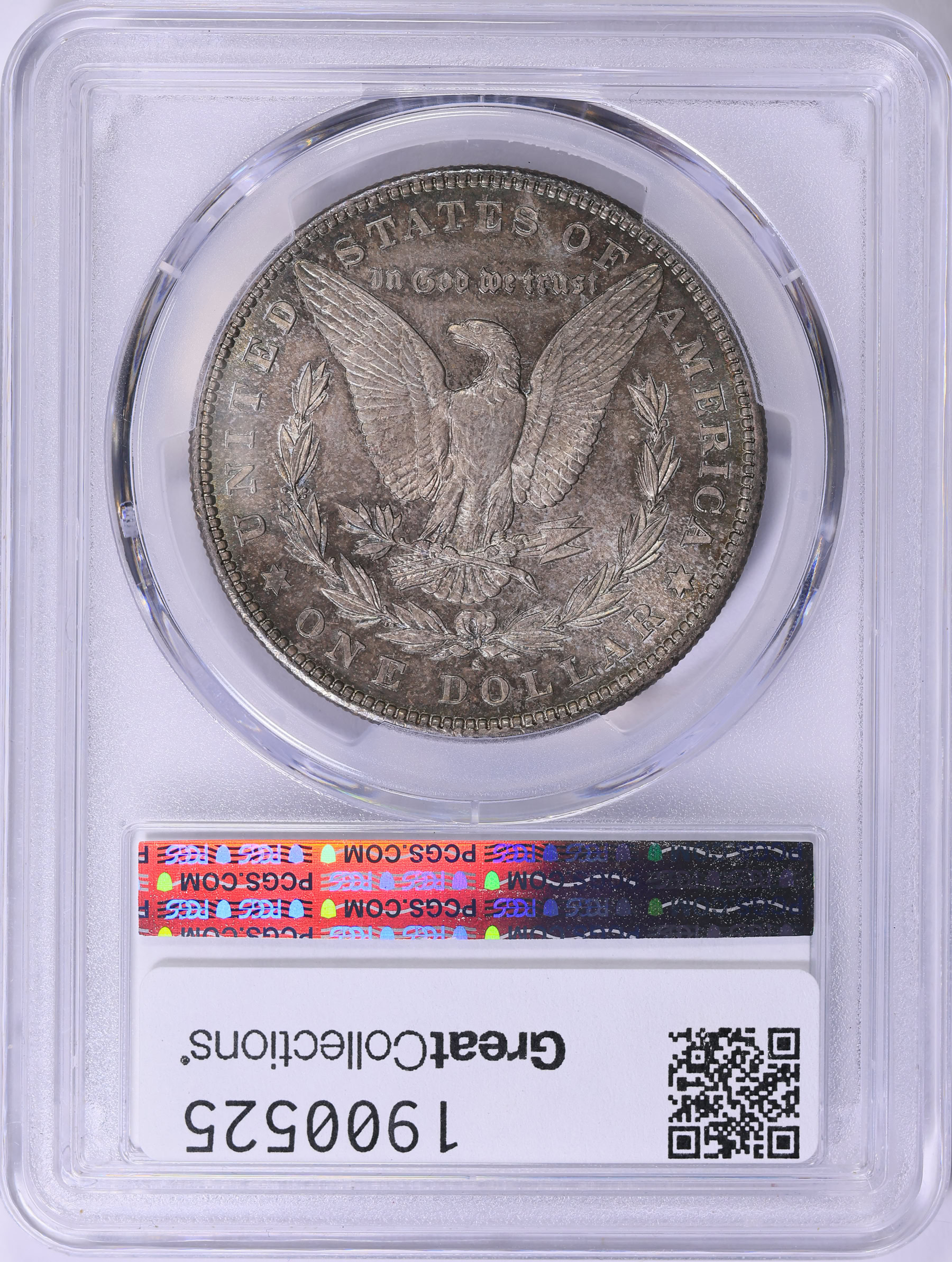 1903-S Morgan Silver Dollar Micro S PCGS MS-65+ (CAC Green) (Toned