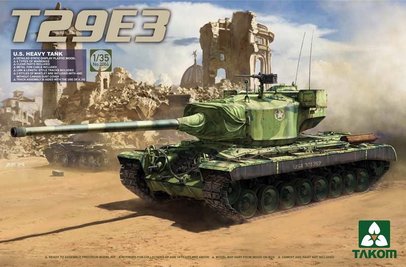 Armorama :: Takom 1:35 T29E3 U.S. Heavy Tank Review