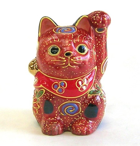 開店祝い等の御祝いには開運縁起物の招き猫 全品特価販売 ＜ 【山口