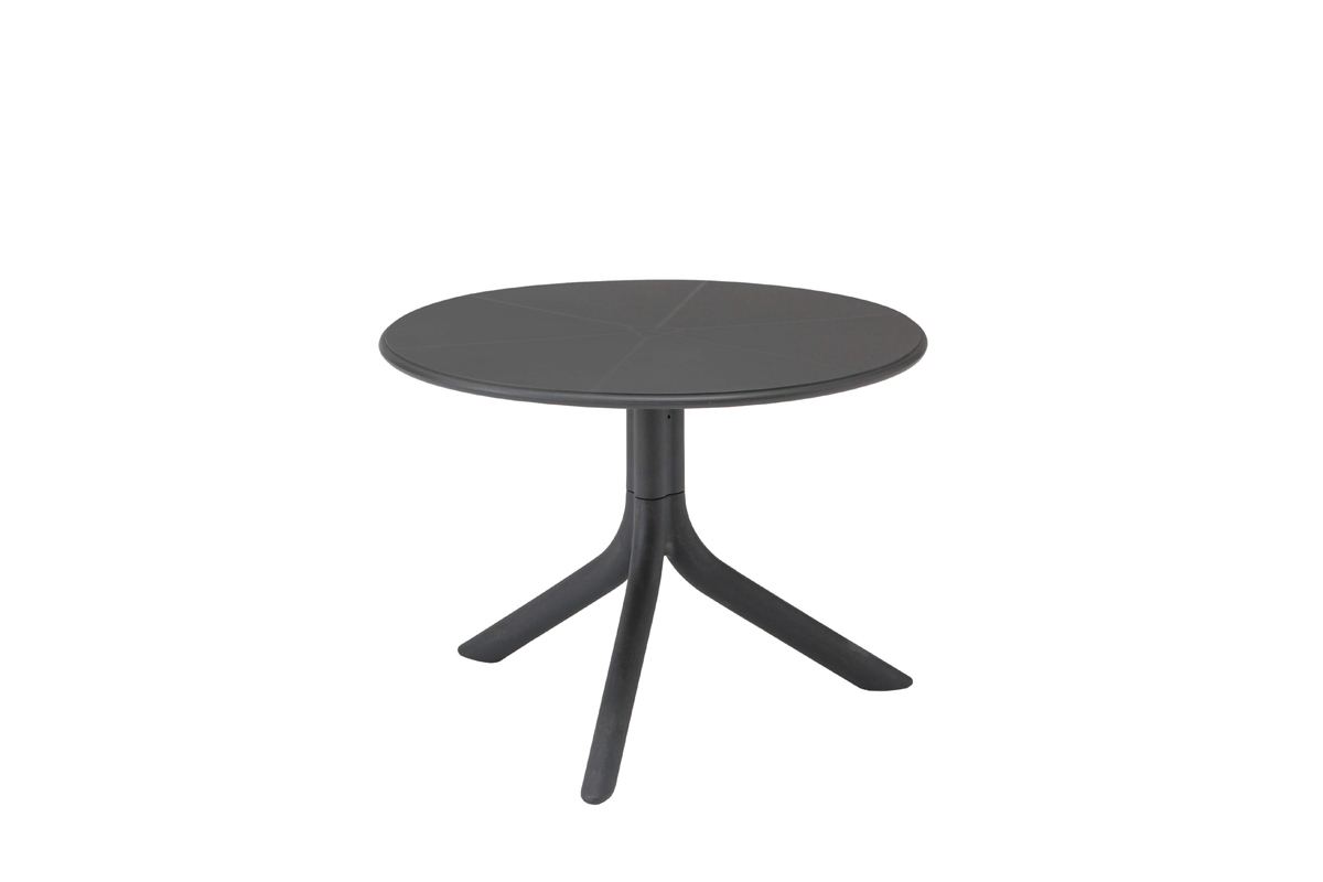 スプリッツサイドテーブル ダークグレー - ガーデンファニチャー PIEDS