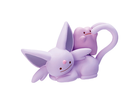 メタモンがイーブイたちに「へんしん」したカプセルトイが、ポケモン